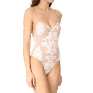 For Love and Lemons Temecula Bodysuit in White